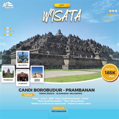 Gambar Paket Wisata Candi Borobudur Pemandu Murah Menikmati Sunset