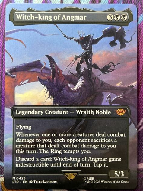 Witch King Of Angmar Ltr Extended Art Bootleg Mage