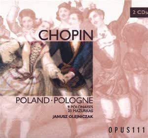 Chopin Olejniczak Poland Box Set Chopin Polonaises And Mazurkas