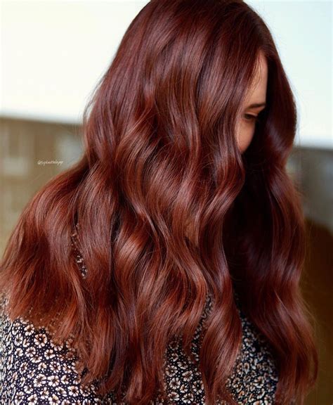 ¡colores De Cabello Que Son Tendencia Este 2021 Tintes De Cabello Rojo Cabello Color Caoba