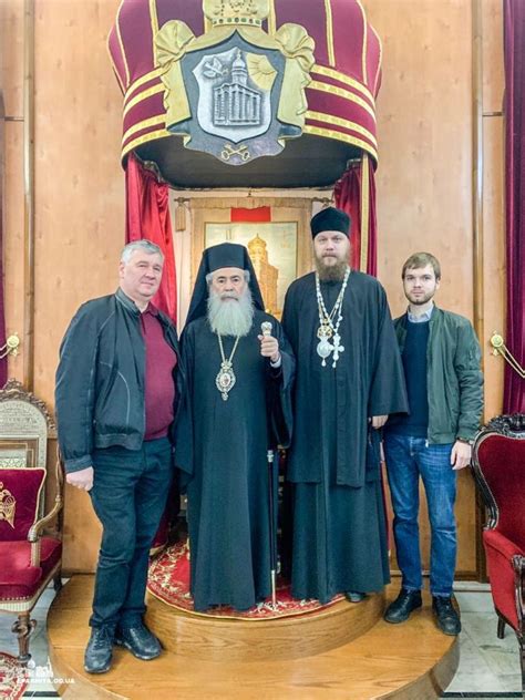 Патриарх Иерусалимский встретился с делегацией УПЦ МП | Шарий.net