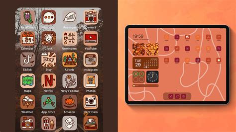 Aesthetic Fall App Icon Packs For Ios Gridfiti