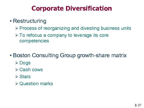 Chapter Corporate Strategy Vertical Integration And Diversification