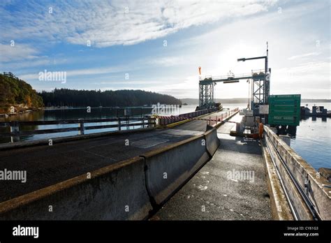 Ferry Landing In Orcas Village Orcas Island San Juan Islands San