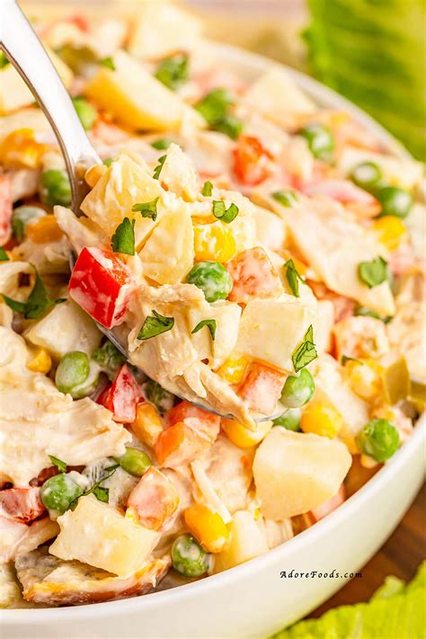 Mexican Chicken Salad Adore Foods