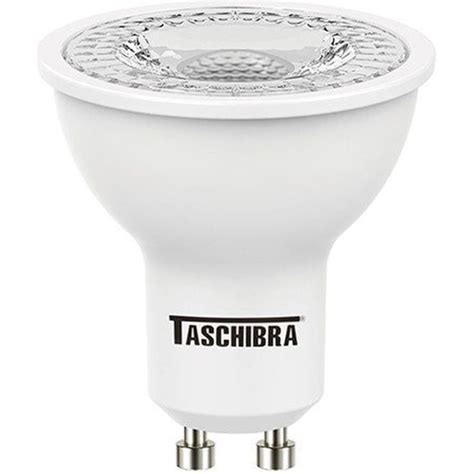 Lâmpada Dicróica LED MR16 TDL 35 4 9W 6500K GU10 100 240V Taschibra no