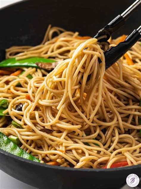 Easy Lo Mein In 20 Minutes Belly Full