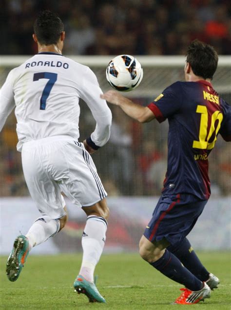 Barcelona Real Madrid Drawn Match Highlight In Pictures Messi And