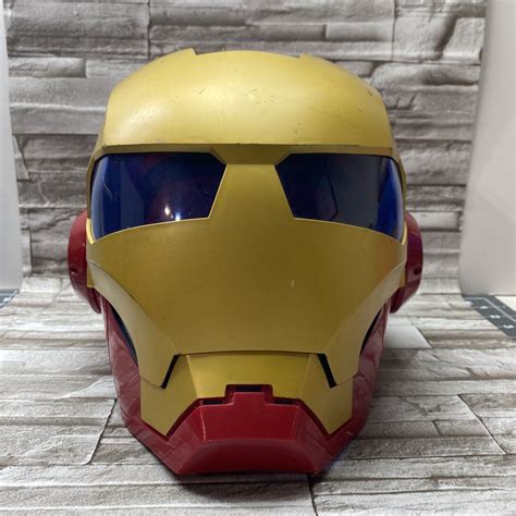 Used Hasbro Marvel Legends Avengers Iron Man Electronic Helmet Prop