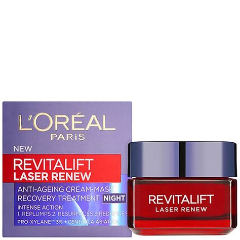 L Or Al Paris Revitalift Laser Renew Night Cream Ml Lookfantastic