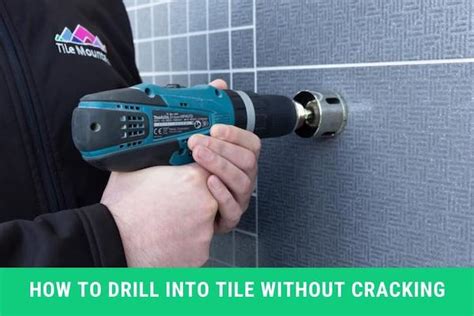 How To Drill into Tile Without Cracking | Machine Handyman