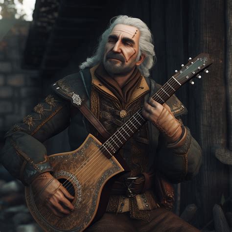 Full Body Bard From The Witcher 3 Rpg Character Character Portraits