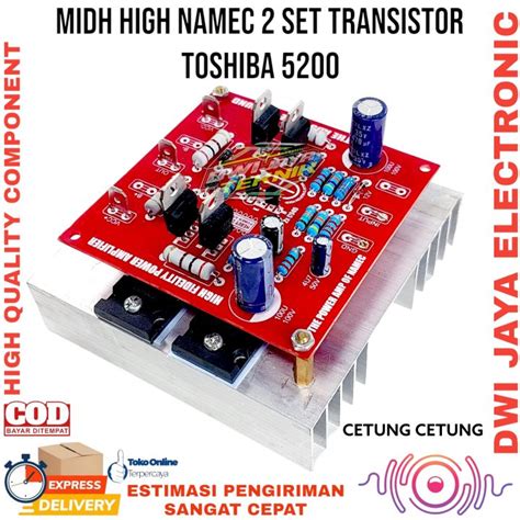 Mid High Namec Set Transistor Tosiba Lazada Indonesia