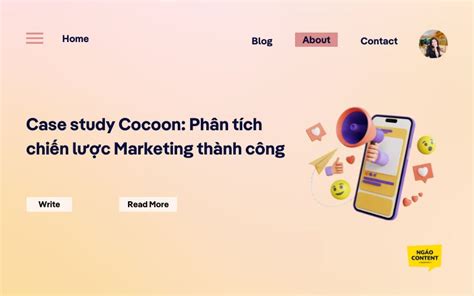 Case study Cocoon Phân tích chiến lược Marketing thành công