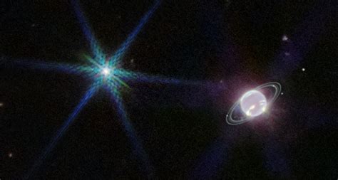 New Webb Image Captures Clearest View Of Neptunes Rings In Decades