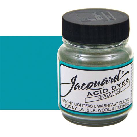 Jacquard Acid Dye Aqua Tropic 5 Oz Jerry S Artarama