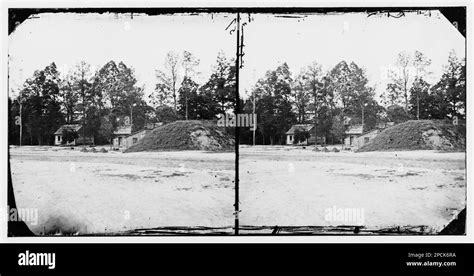 Dutch Gap Canal James River Virginia Vicinity Officer S Quarters Fort Darling Civil War