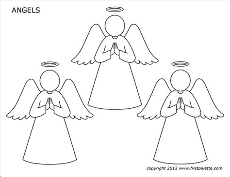 Angels Free Printable Templates Coloring Pages Artofit