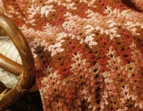 Breaking Amish Afghan Crochet Pattern In Print