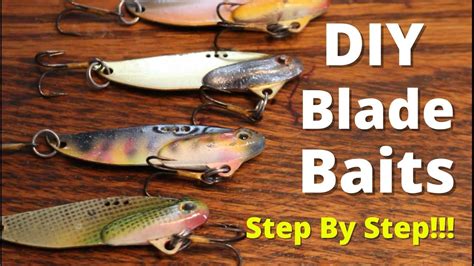 How To Make Your Own Professional Looking Diy Blade Baits Or Vibrating