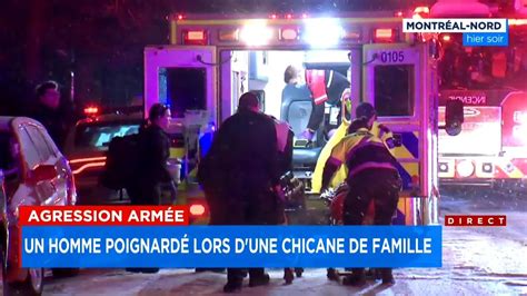 Un Homme Poignard Lors Dune Chicane De Famille Qui D G N Re Dans