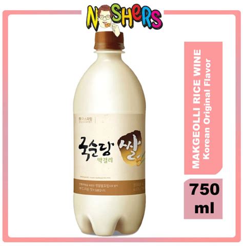 Noshers Kooksoondang Makgeolli Korean Traditional Rice Wine Drink