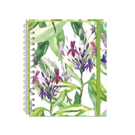 Libreta Book Printaform Floral Cuadro Grande 100 Hojas OFIMART