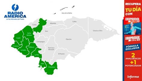 Copeco Mantiene En Alerta Verde Ocho Departamentos Y Municipios