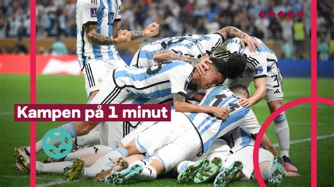 Kampen P Minut Messi Og Argentina Overvinder Fransk Chok Comeback