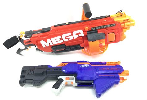 Lot 2 Nerf Infinus And Mastadon Mega Nerf Guns