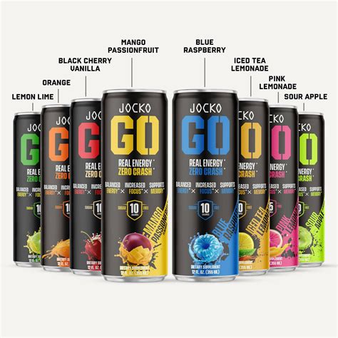 Jocko Go Energy Drink Variety Pack Jocko Fuel