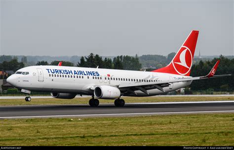 Aircraft Photo Of TC JZE Boeing 737 8F2 Turkish Airlines