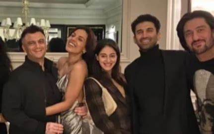 Lovebirds Ananya Panday Aditya Roy Kapur S Inside Photo From New Year