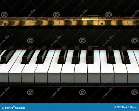 Het Toetsenbord Van De Piano Stock Afbeelding Image Of Muziek