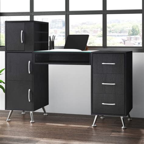 Desk With Locking Drawers Foter