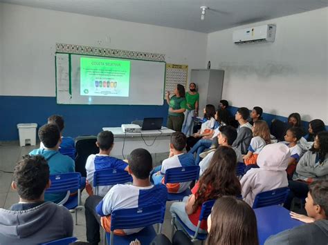 Meio Ambiente Ministra Palestra Em Escolas Municipais Sobre A Coleta