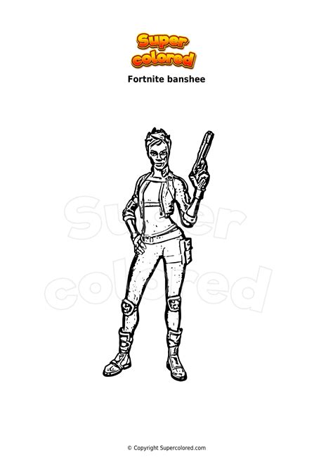 Disegno Da Colorare Fortnite Banshee Supercolored Hot Sex Picture