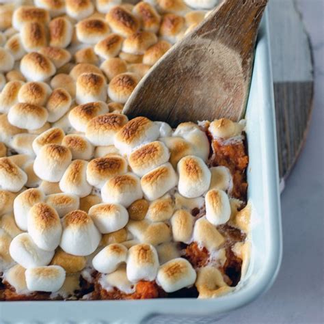 Sweet Potato Casserole with Marshmallows