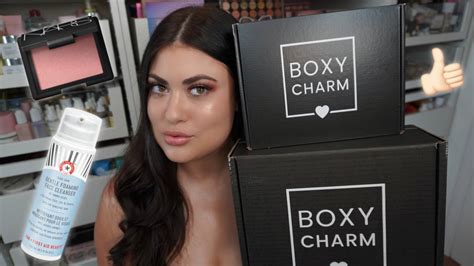 Boxycharm Boxyluxe June Unboxing Try On Youtube