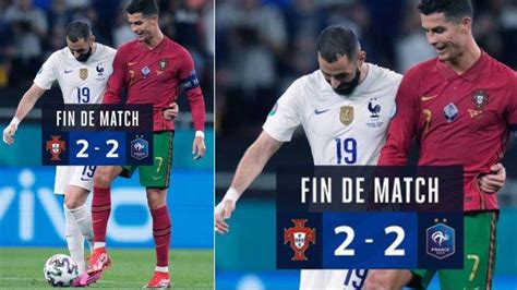 Hasil Akhir Portugal Vs Prancis Skor Cristiano Ronaldo Dan Karim