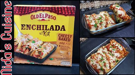 Old El Paso Enchilada Kit Recipe Nidas Cuisine Chicken Enchiladas