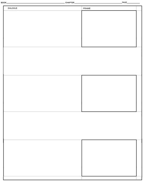 Digital Comic Storyboard Template by AdamMasterman on DeviantArt