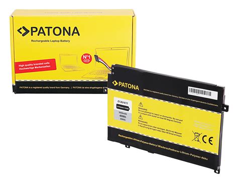 PATONA Ersatzakku Batterie Akku F Lenovo Thinkpad E470 E470C E475