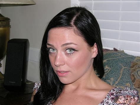 Blue Eyed Brunette Babe Models Nude