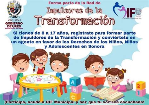 Convoca Dif A Ni Os A Red De Impulsores De La Transformaci N