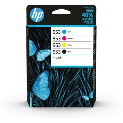 HP 953 Multipack Cartuchos Tinta Original Negro Cian Magenta Amarillo