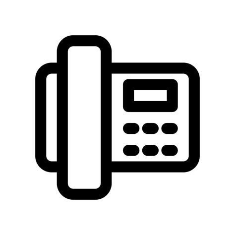 fax icon for your website design, logo, app, UI. 20936067 Vector Art at ...