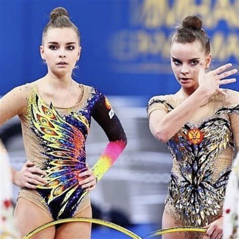 Arina And Dina Averina Russia🇷🇺 Backstage Listen To Their Coaches