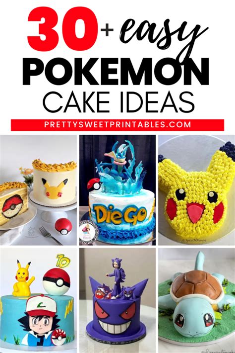 Gotta Bake Em All Amazing Pokemon Cake Ideas For Your Next Party