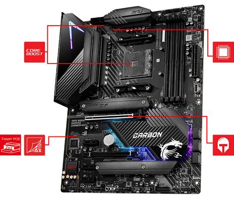 Mpg B Gaming Carbon Wifi Motherboards Msi Deutschland